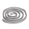 Non-Tarnish 304 Stainless Steel Box Chain Necklaces LS-NJEW-O110-05J-P-1