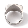 Viking 304 Stainless Steel Vegvisir Wide Finger Rings for Mens RJEW-U005-21A-01-3