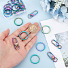 10Pcs Zinc Alloy Swivel Clasps FIND-PH0027-09-3