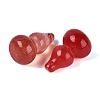 Dyed Natural White Jade Pendants G-Q601-42A-2