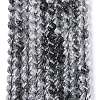 Crackle Transparent Glass Beads Strands GLAA-N068-02A-01-2
