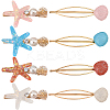 4 Bags 4 Colors Snap Hair Clips PHAR-CY0001-03-1