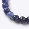 Natural Sodalite Beads Strands G-G515-8mm-07-3