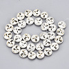 Electroplate Non-magnetic Synthetic Hematite Beads Strands G-T061-180S-2