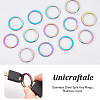 20Pcs 304 Stainless Steel Split Key Rings FIND-UN0003-53-5