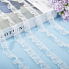 10 Yards Polyester Pleated Lace Trim OCOR-GF0003-52C-4