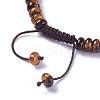 Adjustable Nylon Cord Braided Bead Bracelets BJEW-F369-B09-3