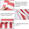 Stripe Pattern Chair Oxford Cloth AJEW-WH0248-453A-6