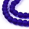 Transparent Glass Beads Strands GLAA-T032-T4mm-MD15-3