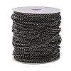 Iron Twisted Chains Curb Chains CHS007Y-B-3