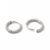 316 Stainless Steel Hoop Earrings for Women EJEW-C004-16B-P-2