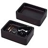 Rubber Wood Timber Ring Displays Tray AJEW-WH0596-039B-1