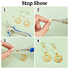 30Pcs 3 Colors 201 Stainless Steel Stud Earring Findings STAS-DC0010-25-4
