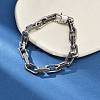 304 Stainless Steel Cable Chains Bracelets for Men BJEW-U017-01P-1