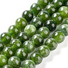 Dyed Natural Malaysia Jade Beads Strands X-G-G021-02A-13-2