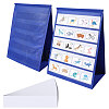 20 Bags Cloth Desk Calendar Display Holder AJEW-CA0005-47B-1