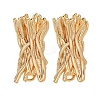 Brass Stud Earring Findings KK-U038-01G-1