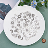 Tibetan Style Alloy Pendants FIND-HY0002-85-4