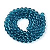 Transparent Glass Bead Strands GLAA-R095-10mm-27-2