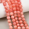 Natural Dyed White Jade Beads Strands GG-CBAEB22-B01-8mm-13-1