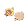 Animal Forest Theme Zinc Alloy Enamel Pendants FIND-Z065-01E-2