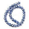Natural Tibetan Wave Pattern dZi Agate Beads Strands G-B084-A05-02-4