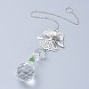Crystal Ball Chandelier Prism Ornaments Hanging Suncatcher LS-AJEW-I040-11B-1