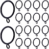 30Pcs Iron Curtain Rings with Eyelet IFIN-SP0001-16B-1