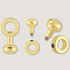 5Pcs Brass Zipper Insert Buckles FIND-SP0004-11G-7