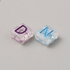 500 Bags Transparent Acrylic Beads MACR-NB0001-34-2