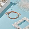 Handmade Japanese Seed Braided Bead Bracelets BJEW-MZ00020-02-5