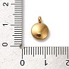 304 Stainless Steel Black Enamel Charms STAS-R009-02G-07-3