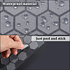 8Pcs 2 Styles PEVA Rubber Anti-Slip Hexagonal Phone Grip Tape Stickers for Phones AJEW-SP0002-64B-01-4