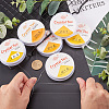 12Roll 6 Style Round Crystal Elastic Stretch Thread EW-YS0001-01-5