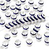 Brass Grade A Rhinestone Spacer Beads RB-A014-Z8mm-05S-1