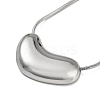 Non-Tarnish 304 Stainless Steel Pendant Necklaces NJEW-G120-03P-2
