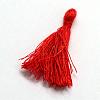 Handmade Polycotton(Polyester Cotton) Tassel Decorations OCOR-Q024-10-2