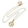 304 Stainless Steel Crystal Rhinestone Helm Pendant Necklaces LS-NJEW-Z057-02B-G-4