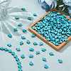 Synthetic Turquoise Beads  TURQ-HY0001-07C-4