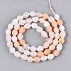 Natural Pink Aventurine Beads Strands G-T142-85-2
