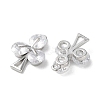 Brass Micro Pave Cubic Zirconia Pendants KK-F872-07P-2
