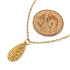 PVD Vacuum Plating 304 Stainless Steel Pendant Necklaces STAS-Z114-17G-5