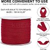 Cotton Twill Tape Ribbons OCOR-WH0058-35A-2