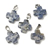 Natural & Synthetic Mixed Gemstone Pendants G-Z067-06P-01-3