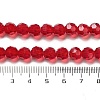 Transparent Glass Beads X-EGLA-A035-T8mm-D07-5