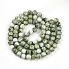 Baking Paint Glass Beads Strands X-DGLA-N003-10mm-C06-3