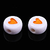 Opaque Acrylic Beads MACR-N008-57-4