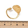 304 Stainless Steel Cuff Open Rings for Women LS-RJEW-H255-01G-03-5