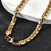 201 Stainless Steel Box Chain Necklaces for Men LS-STAS-V011-01B-G-1-2