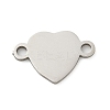 201 Stainless Steel Laser Cut Connector Charms STAS-R133-02P-09-1